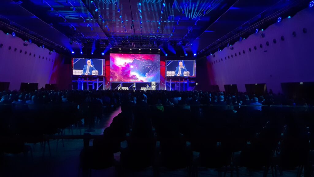 ledwall in orbita convention aziendale evento mico milano dhs event solution